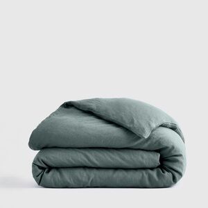 NWT Quince European Linen Duvet Cover Full/Queen - Ocean